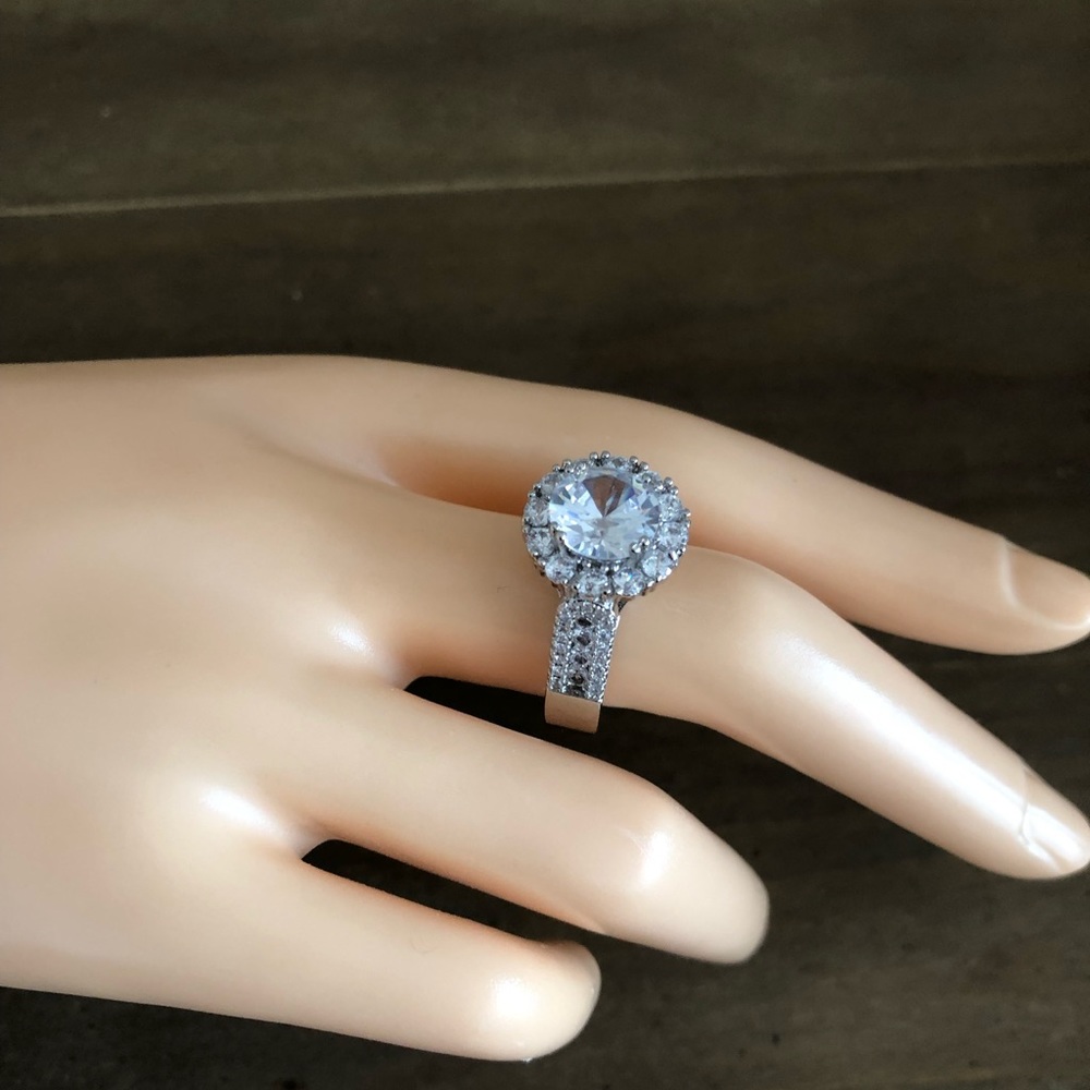 NWOT Sterling silver cocktail ring